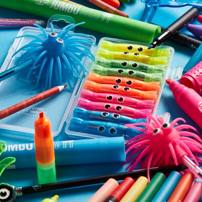 TINC Nifty Snifty Double-Tipped Highlighters,NISNDTMU - Image 2